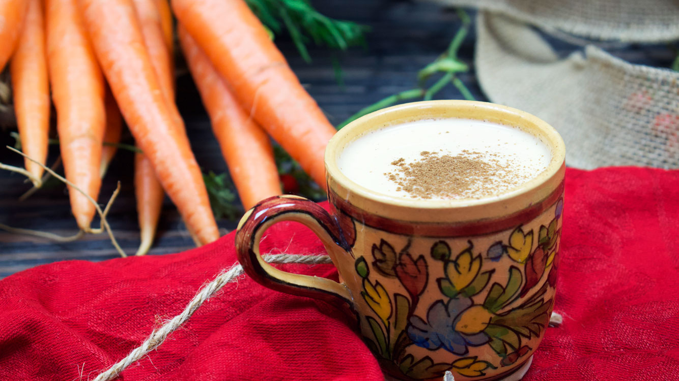 carrot spice latte