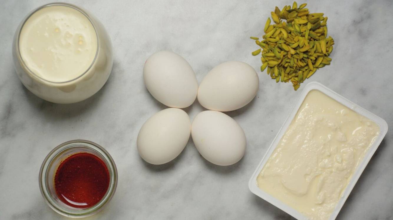 saffron pistachio ice cream